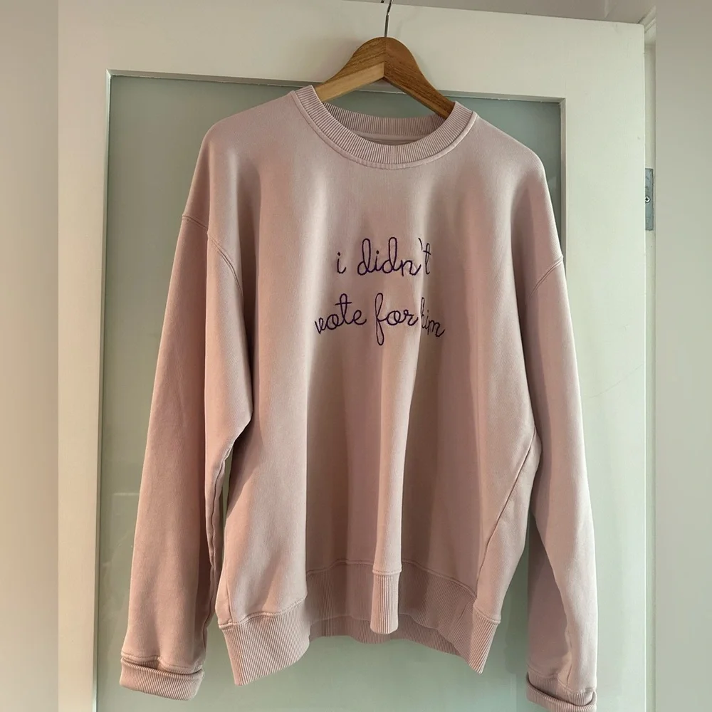 Lingua Franca embroidered sweatshirt - Picture 3 of 3